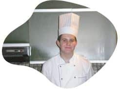 Chef Clément à l'âge de 14 ans