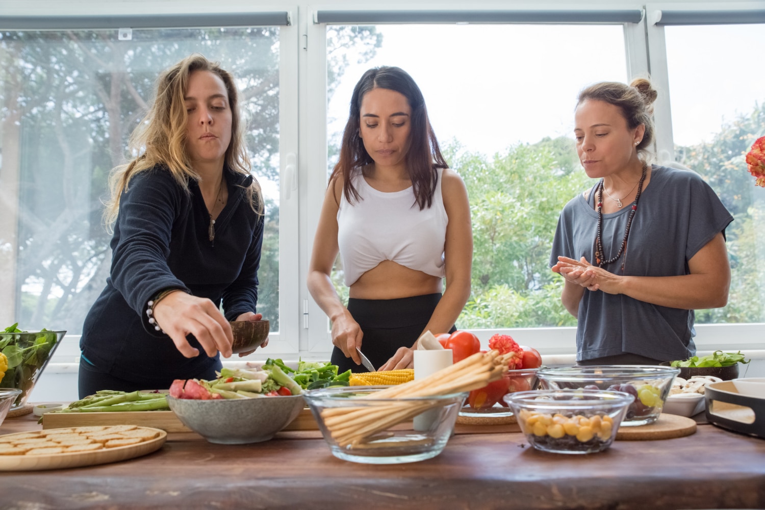 cours de cuisine pour un EVJF